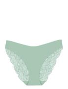 Triumph Body Make-Up Illusion Lace Highleg Tai Grön