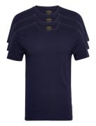 Polo Ralph Lauren Slim Crewneck 3-Pack Marinblå
