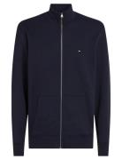 Tommy Hilfiger Essential Terry Zt Stand Collar Marinblå