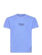 Ralph Lauren Kids 16/1 Jersey-Ss Cn-Kn-Tsh Blå