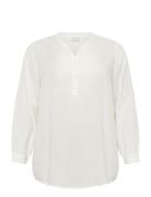 Kaffe Curve Kcmille Blouse Vit