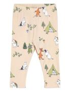 Lindex Leggings Moomin Beige