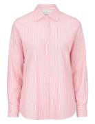 Newhouse Elsa Striped Oxford Shirt Rosa