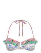 Malina ine Bandeau Bikini Top Multi/patterned
