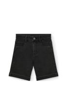Boboli Knit Denim Bermuda Shorts Svart