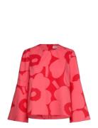 Marimekko Pelargoni Unikko Röd