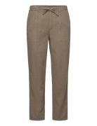 Lindbergh Linen Blend Herringb Pants Beige