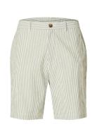 Selected Homme Slhregular-Karl Seersucker Shorts Grön