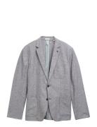 Tom Tailor Linen Blazer Grå