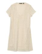 Vero Moda Girl Vmmaya Ss V Neck Short Dress Jrs Girl Kräm