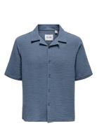 ONLY & SONS Onskyle 0158 Ss Shirt Blå