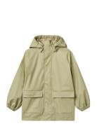 Wheat Rainwear Ollo Jacket Grön