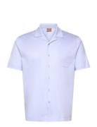Mos Mosh Gallery Mmgmarco Cuban Ss Shirt Blå