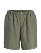 Jack & J S Jpstbill Jjlawrence Linen Short Ln Grön