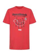 PUMA Mid90S Graphic Tee I B Röd