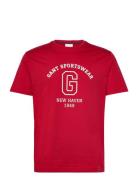 GANT Graphic Ss T-Shirt Röd
