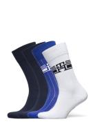 Tommy Hilfiger Th Men Sock 4P Monogram Stripe Ecom Multi/patterned