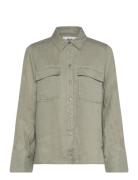 Twist & Tango Cassidy Linen Shirt Grön