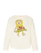THE ANIMALS OBSERVATORY Anteater Kid Long Sleeve T-Shirt White Vit