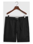 GANT Relaxed Linen Ds Shorts Svart