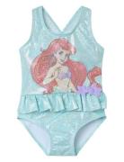Name It Nmfmyra Ariel Swimsuit Wdi Blå
