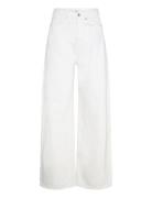 Mango High-Rise Balloon Jeans Vit