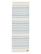 Lexington Home Striped Organic Cotton Herringb Runner Blå