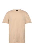 Clean Cut Copenhagen Thomas Knitted T-Shirt Kräm