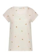 Fabienne Chapot Phil Round V T-Shirt Vit