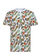 Lindbergh Juicy Aop O-Neck Tee S/S Multi/patterned