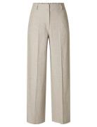 Selected Femme Slfmargo-Tara Mw Wide Pant Kräm