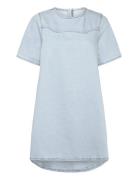 Levi's® Denim Tee Dress Light Indigo - Flat Finish Blå