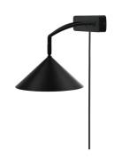 Globen Lighting Wall Lamp Curve Svart