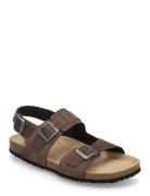 GEOX U Sandal Ghita A Brun
