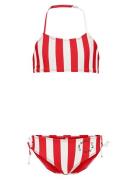 Kids Only Kogholiday Rouching Bikini Set Acc Röd