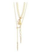 Pilgrim Breeze Necklace 2-In-1 Set Guld