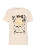 Saint Tropez Kuvisz T-Shirt Kräm