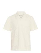 Casual Friday Cflogan Ss Rc Broderie Anglaise Shi Kräm