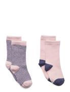 Mango 2 Pack Mixed Socks Rosa