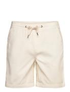 Lindbergh Corduroy Shorts Kräm