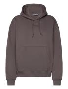 Weekday Essence Standard Hoodie Brun