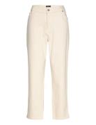 Lauren Women High-Rise Straight Ankle Jean Kräm