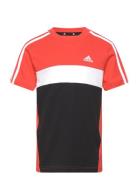 Adidas Sportswear J 3S Tib T Röd