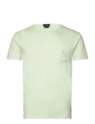 Polo Ralph Lauren Custom Slim Mineral-Dyed Pocket T-Shirt Grön