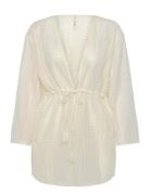 Hunkemöller Beach Crochet Kaftan Kräm