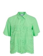 Vila Vimette 2/4 Shirt/Pr Grön
