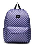 VANS Old Skool Check Backpack Lila