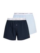 Tommy Hilfiger 2P Woven Boxer Blå