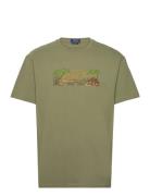 Polo Ralph Lauren Classic Fit Embroidered Jersey T-Shirt Grön