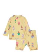 Lindex Sunprotection Set Gul